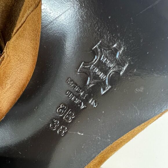 BCBGMaxAzria Suede Tassle Heel Boots - Picture 6 of 13